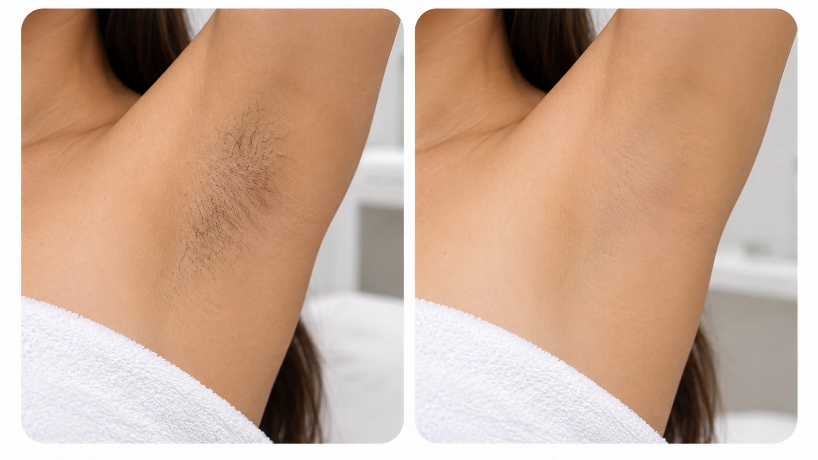 Resultado de Depilação a Laser: antes e depois
